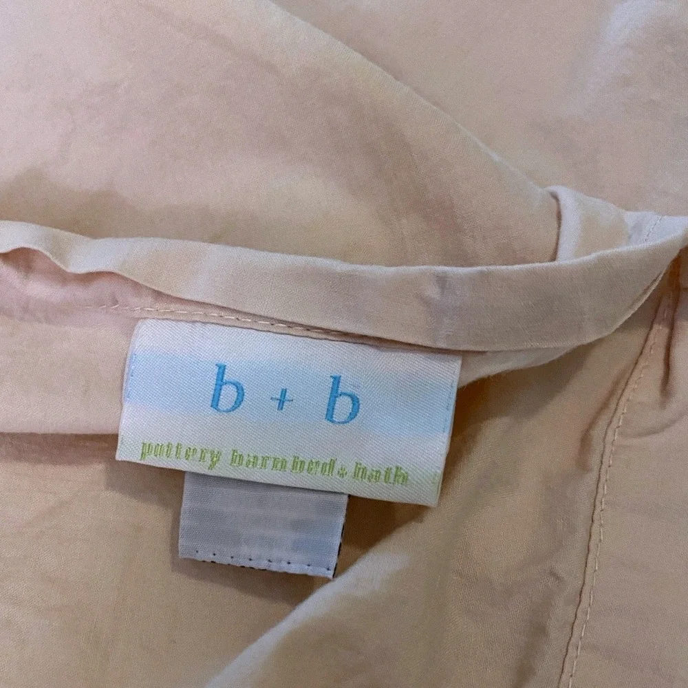Y2K Pottery Barn B + B Floral Euro Pillow Sham 31